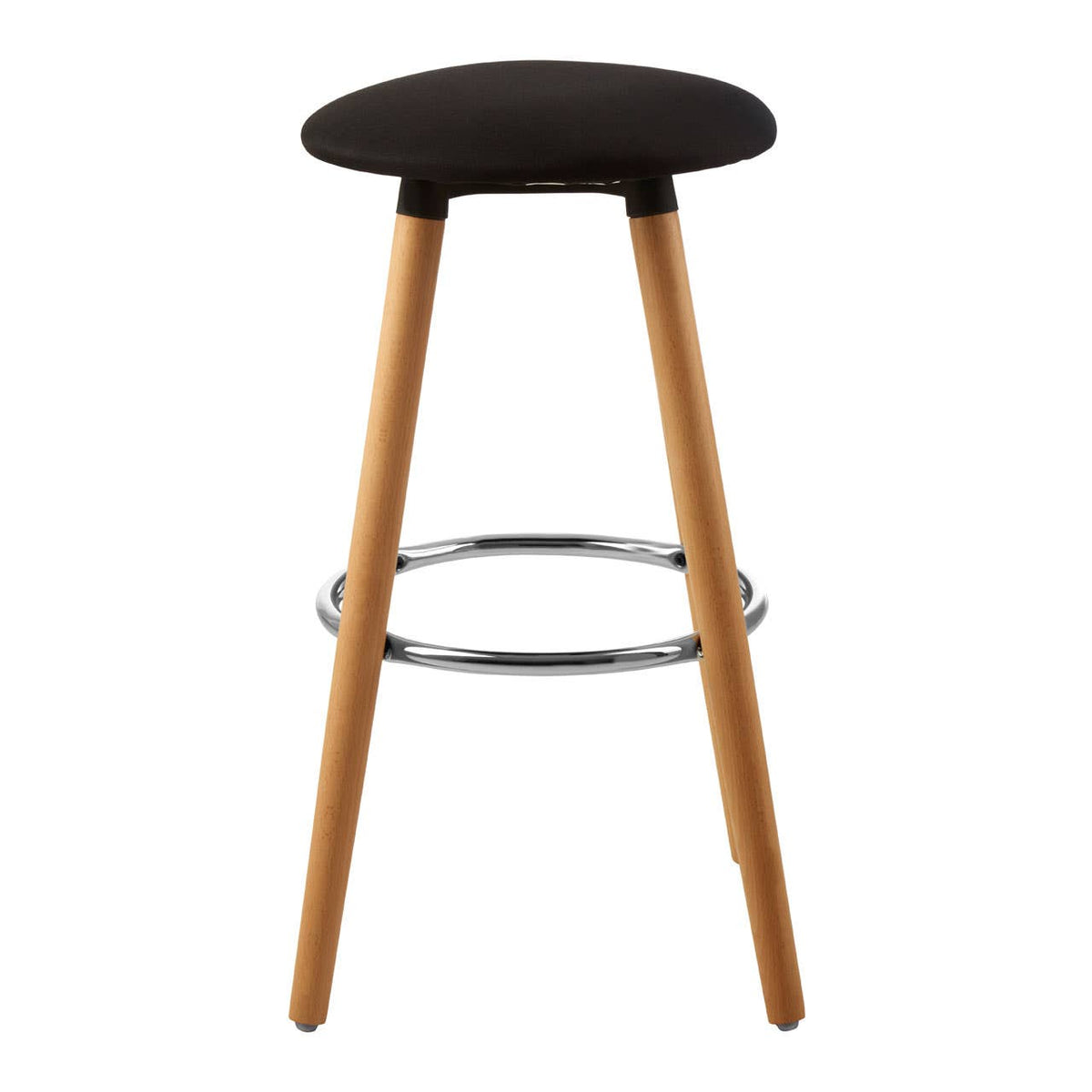 Richmond Black Round Bar Stool