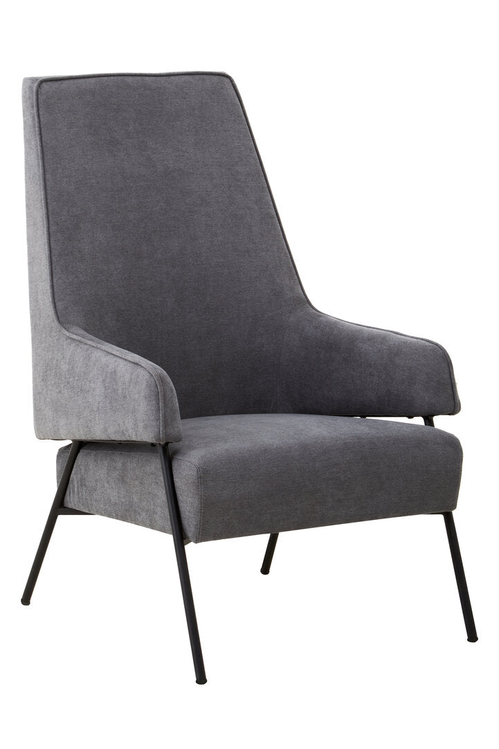York Ash Velvet Chair