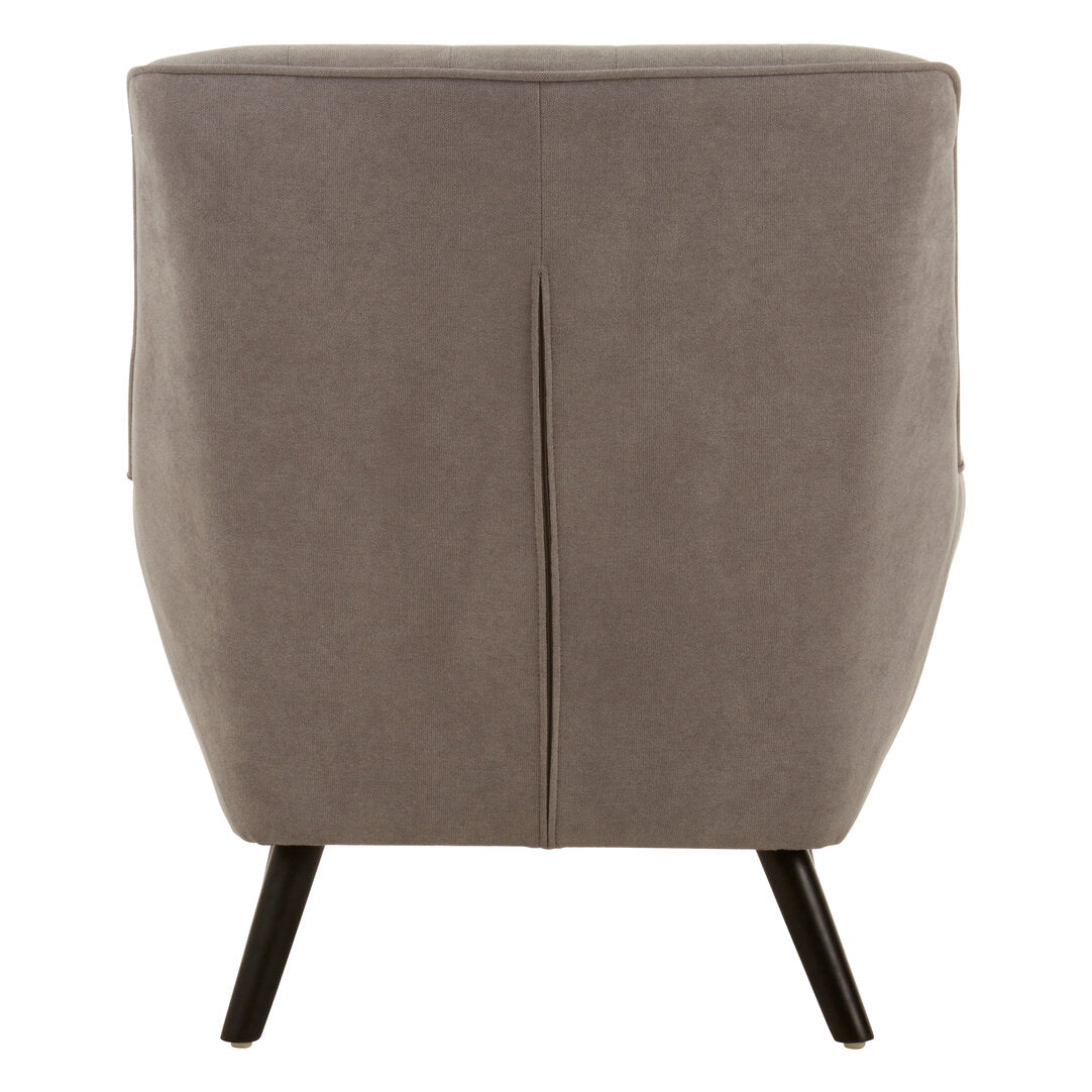 Richmond Grey Curved Chair