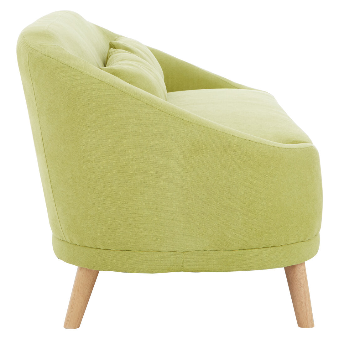 Bristol Green Linen Sofa