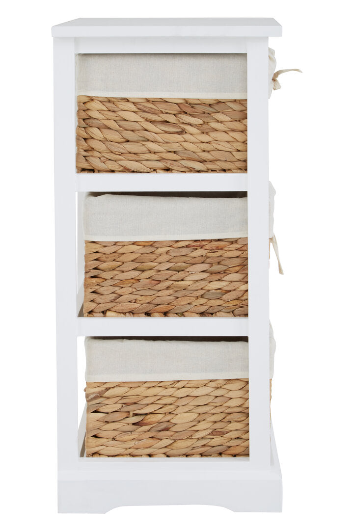 Siena 3 Seagrass Drawer Chest