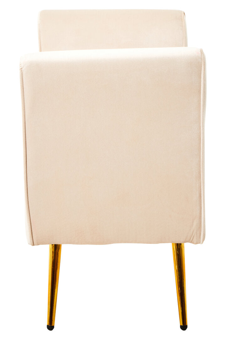 Regent Stone Velvet Ottoman Storage Bench