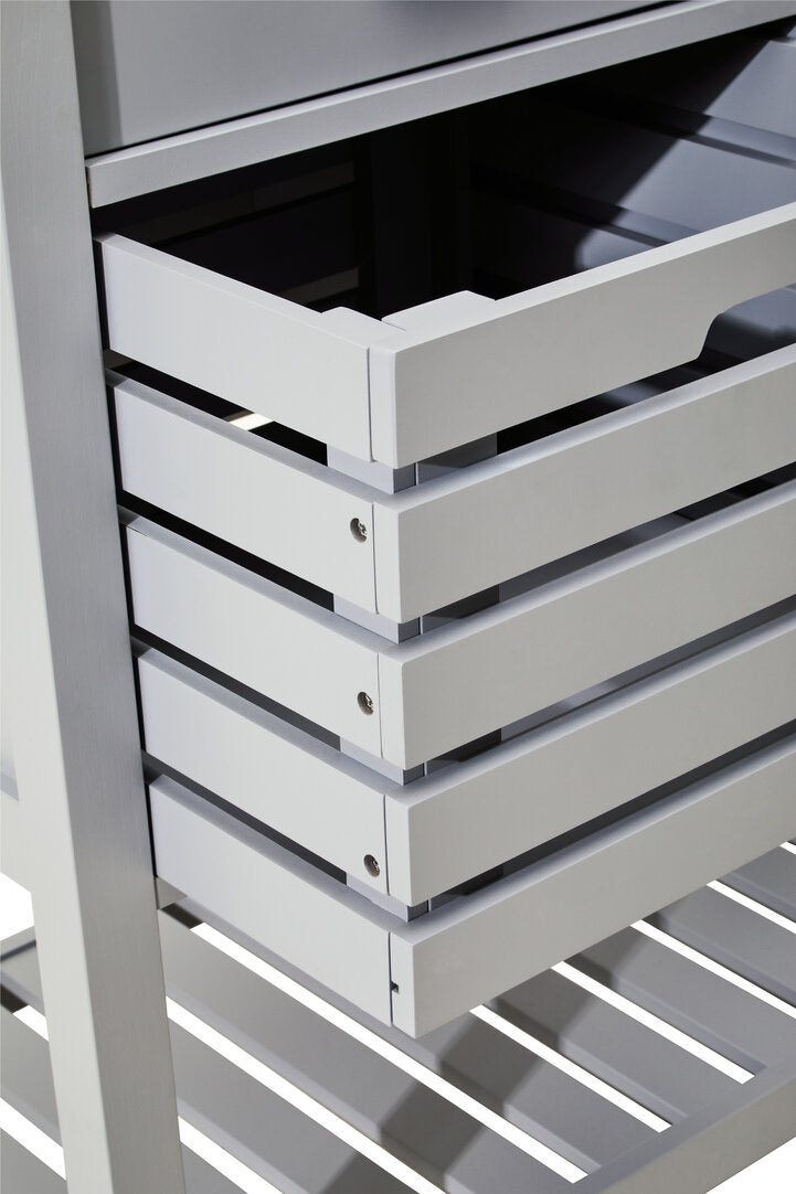 Vienna Grey Kitchen Trolley