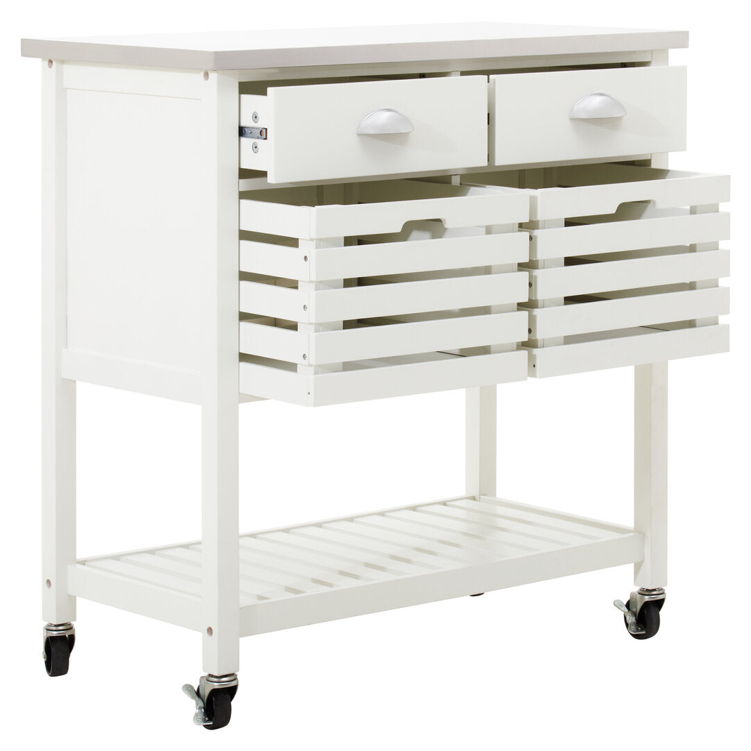 Vienna Cream Kitchen Trolley