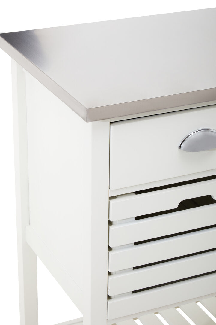 Vienna Cream Kitchen Trolley