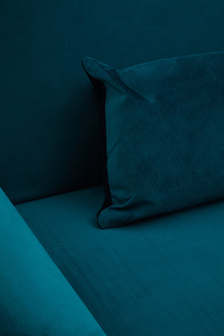 York Green Velvet Sofa Bed