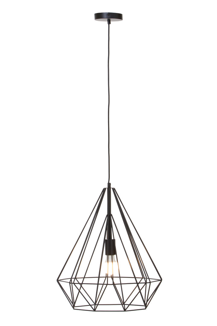 Norwich Black Conical Pendant light