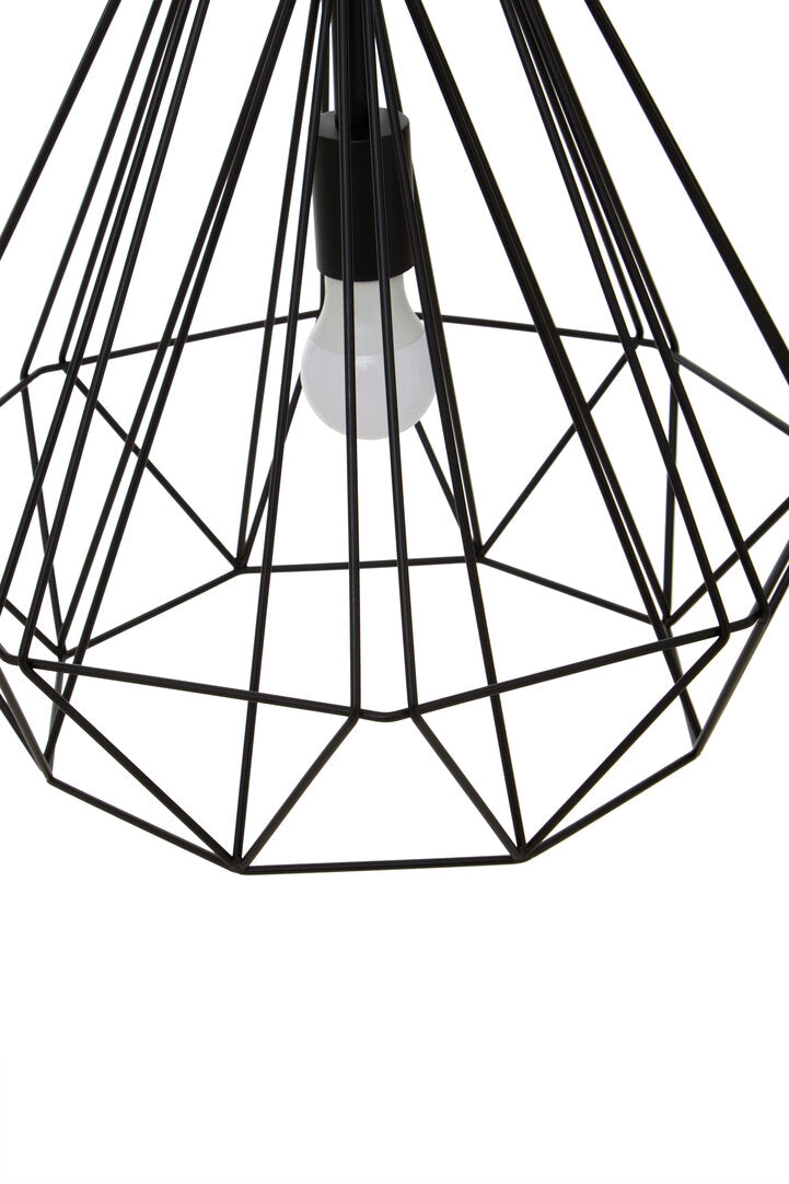 Norwich Black Conical Pendant light