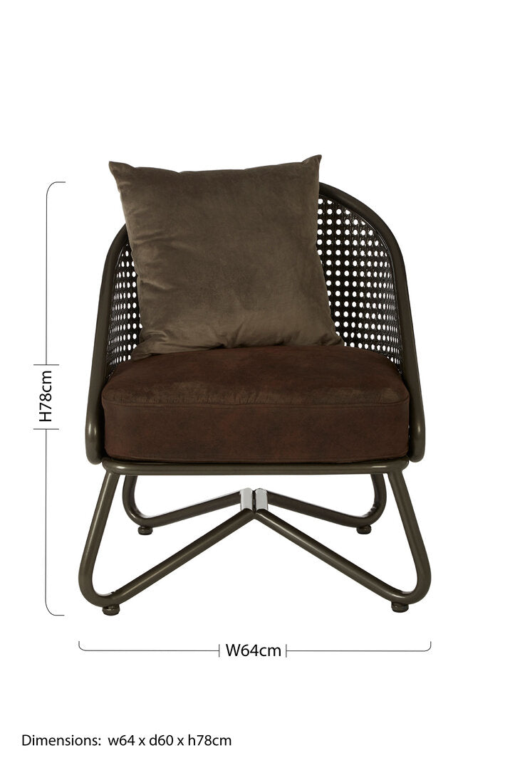 Belgravia Foundry Chair With Curved Legs