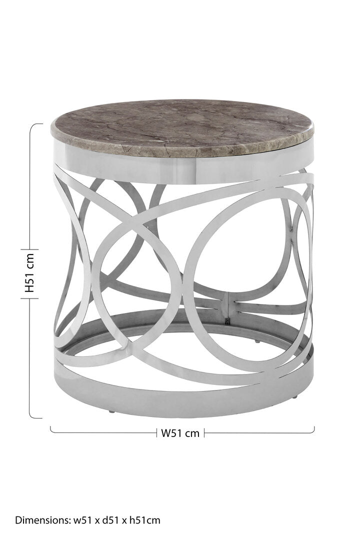 Seville Marble Side Table