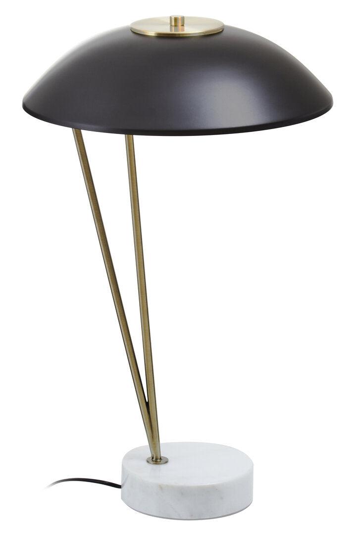 Oxford Black Metal Shade Table Lamp