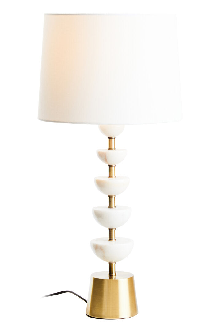 Brooklyn White Table Lamp