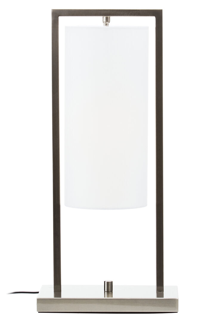 Balmoral Nickel Finish Table Lamp