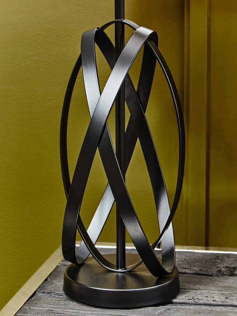 Harrogate Black Cross Table Lamp