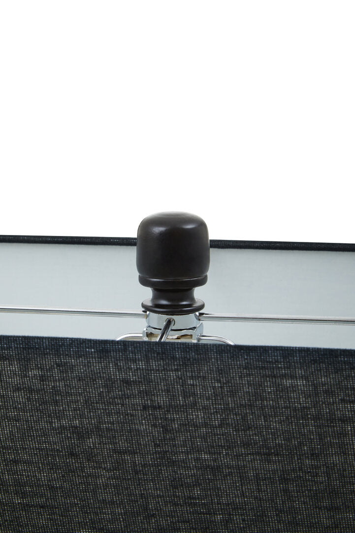 Siena Black and White Marble Table Lamp