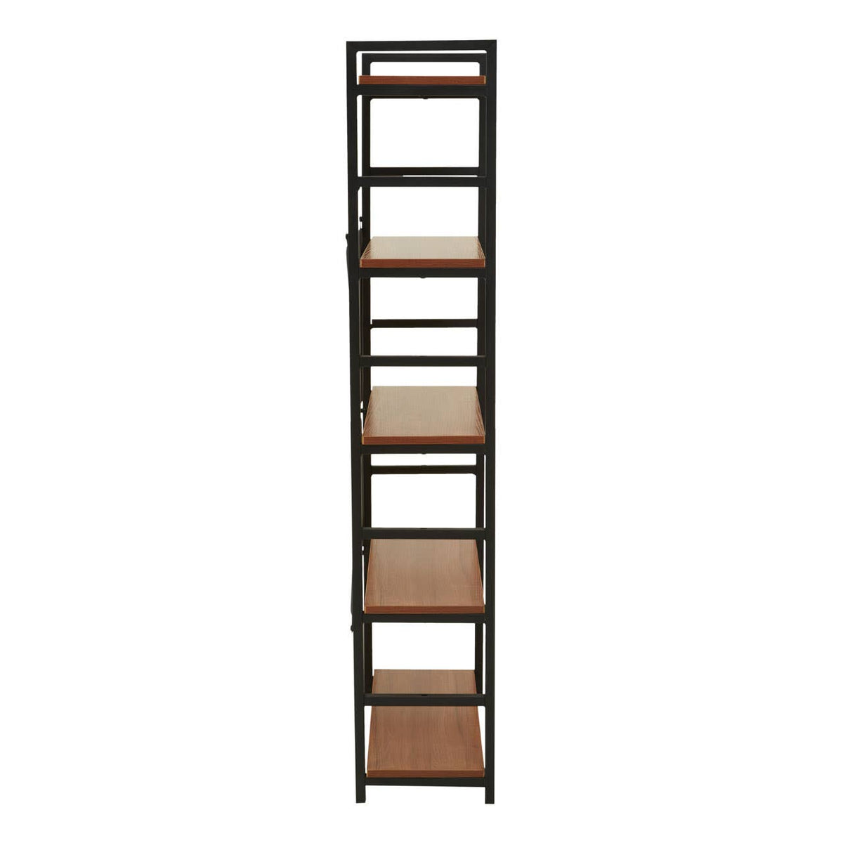 Edale 5 Tier Wood Finish Shelf Unit