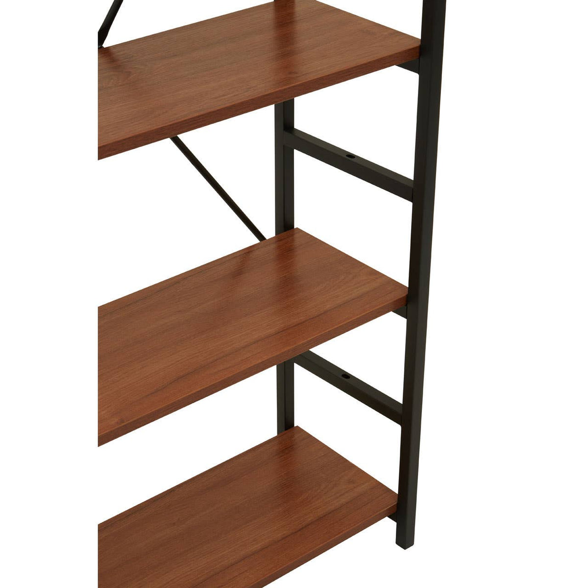 Edale 5 Tier Wood Finish Shelf Unit
