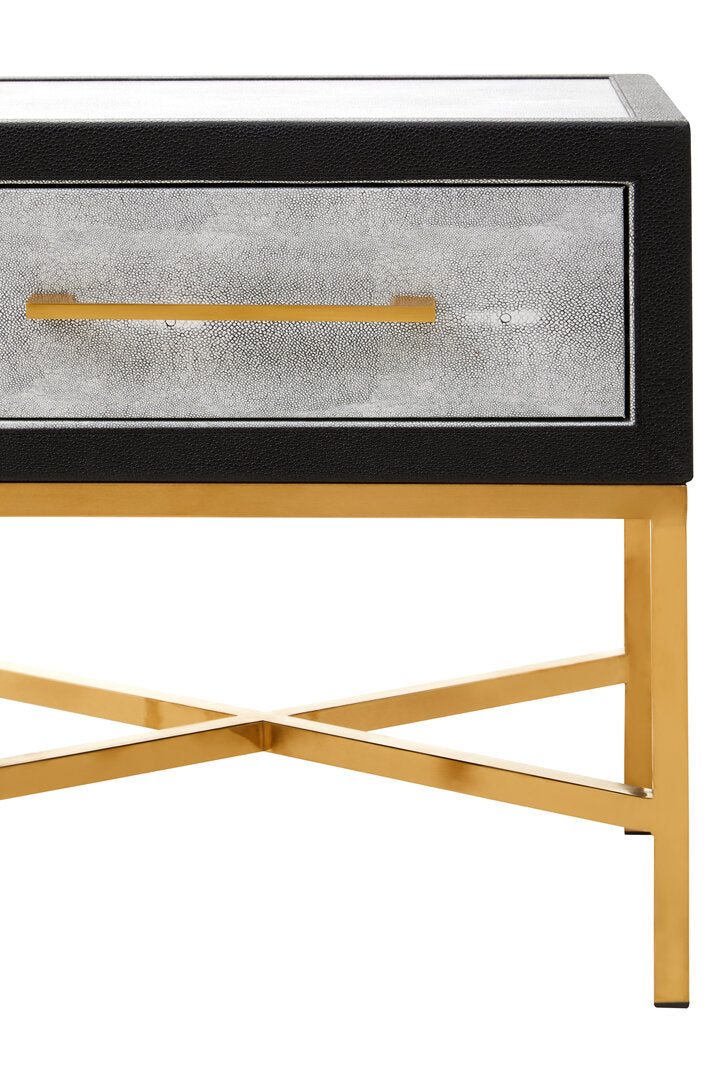 Portofino 2 Drawer Bedside Table