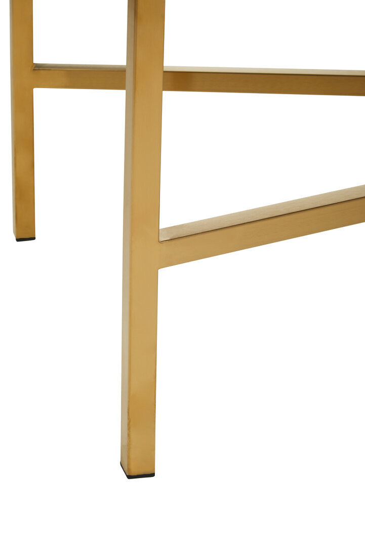 Capri Grey Shagreen Console Table