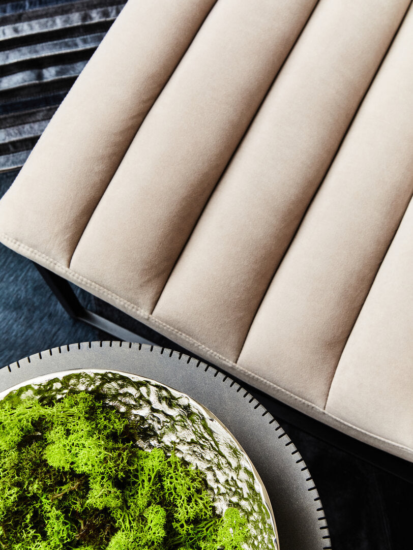 Valencia Ivory Velvet Lounge Chair