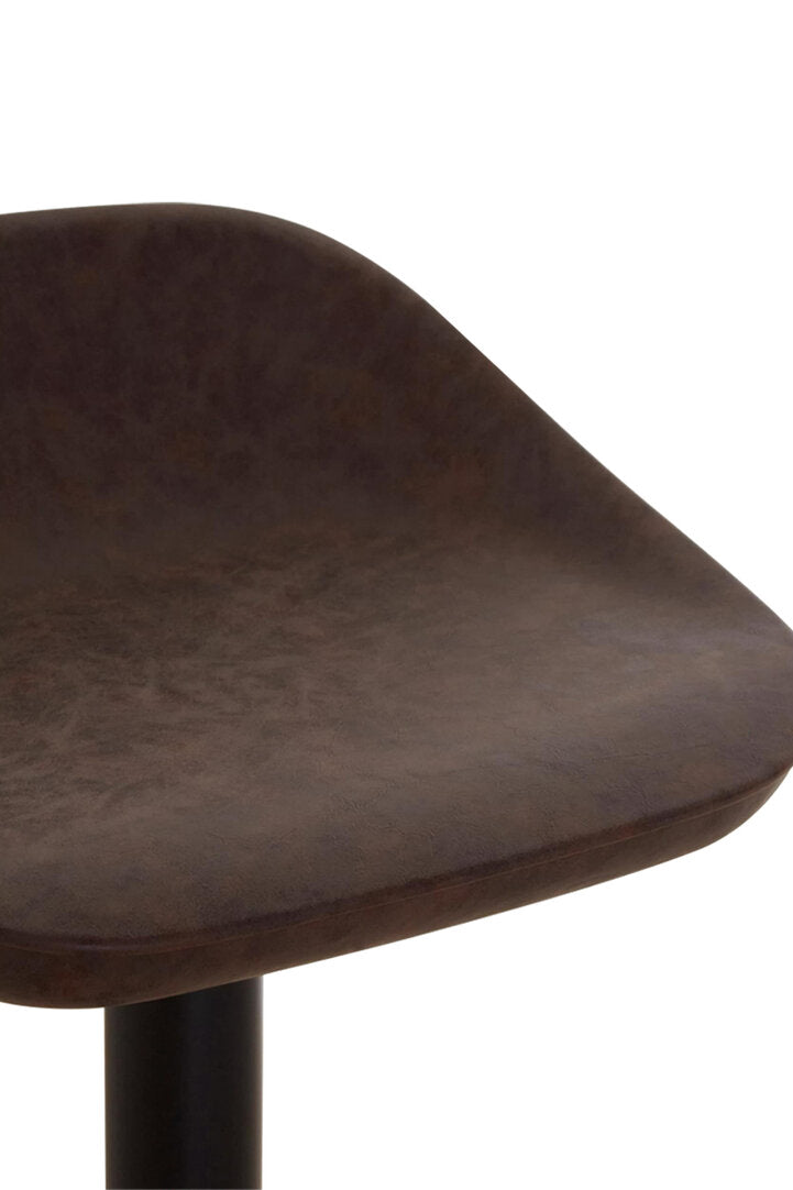 Devon Set Of Two Mocha Bar Stools