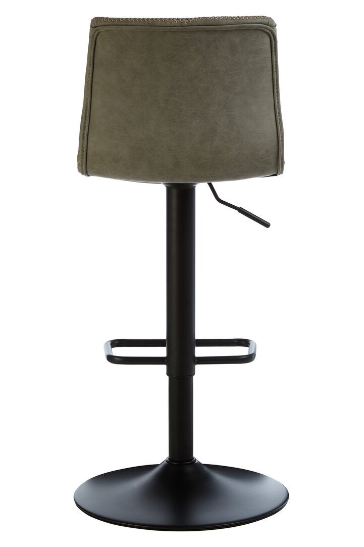 Devon Set Of Two High Back Ash Bar Stools