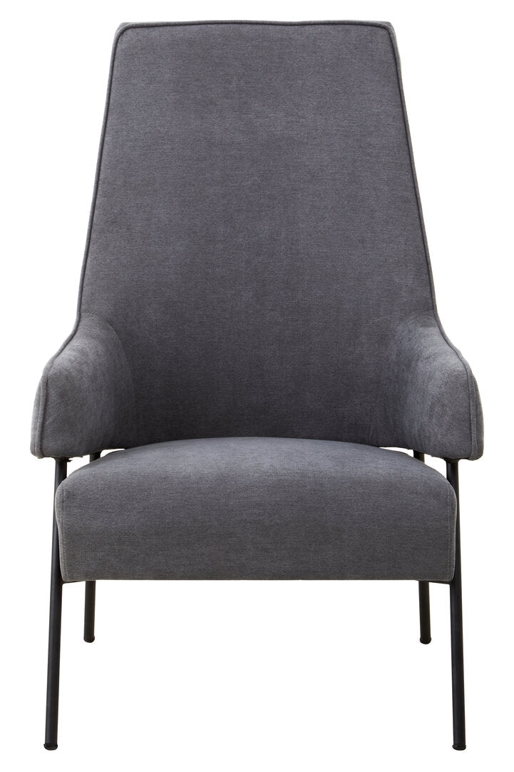 York Ash Velvet Chair