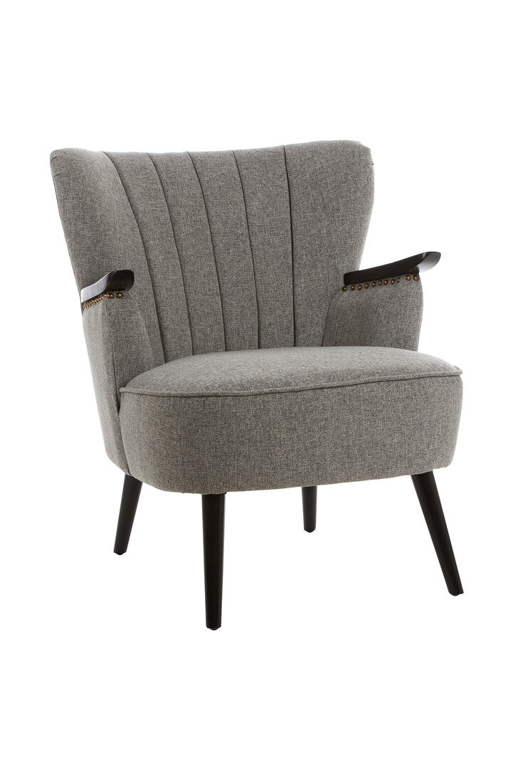 Granada Grey Fabric Armchair