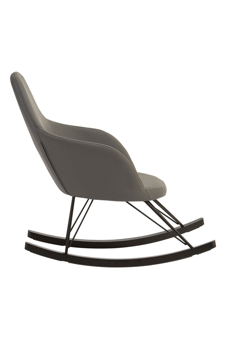 Penzance Dark Grey Rocking Chair