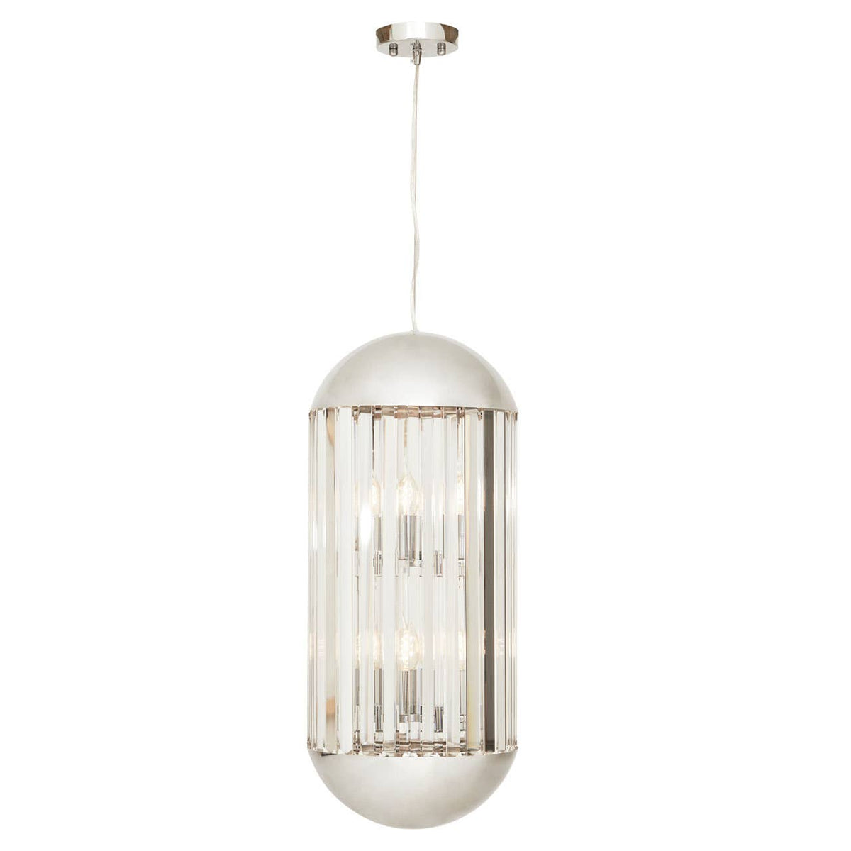 Vienna 6 Bulb Crystal Pendant Light