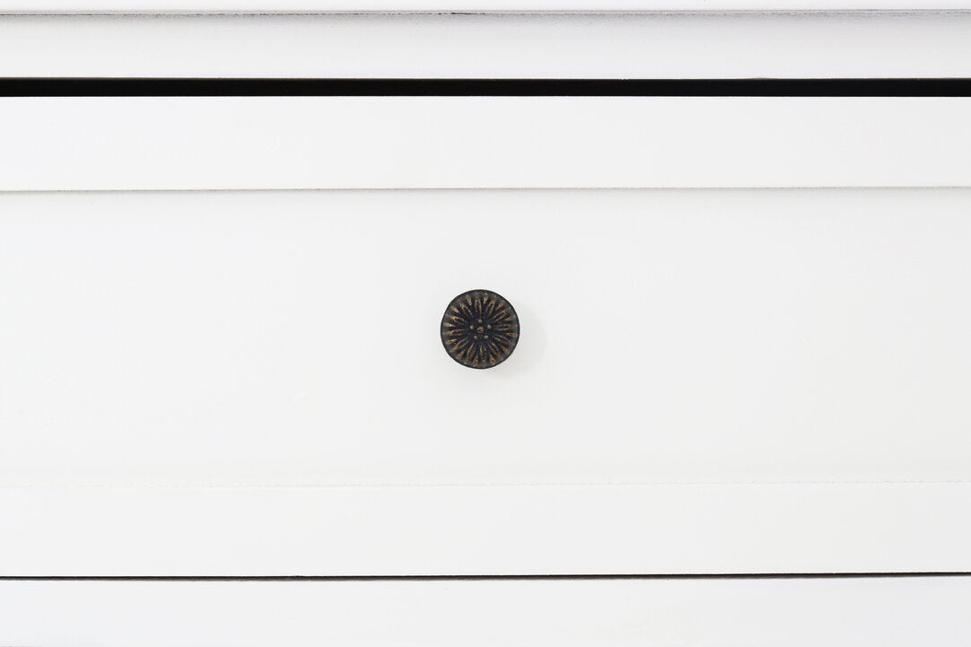 Chelsea Ivory 2 Drawer 4 Baskets Cabinet