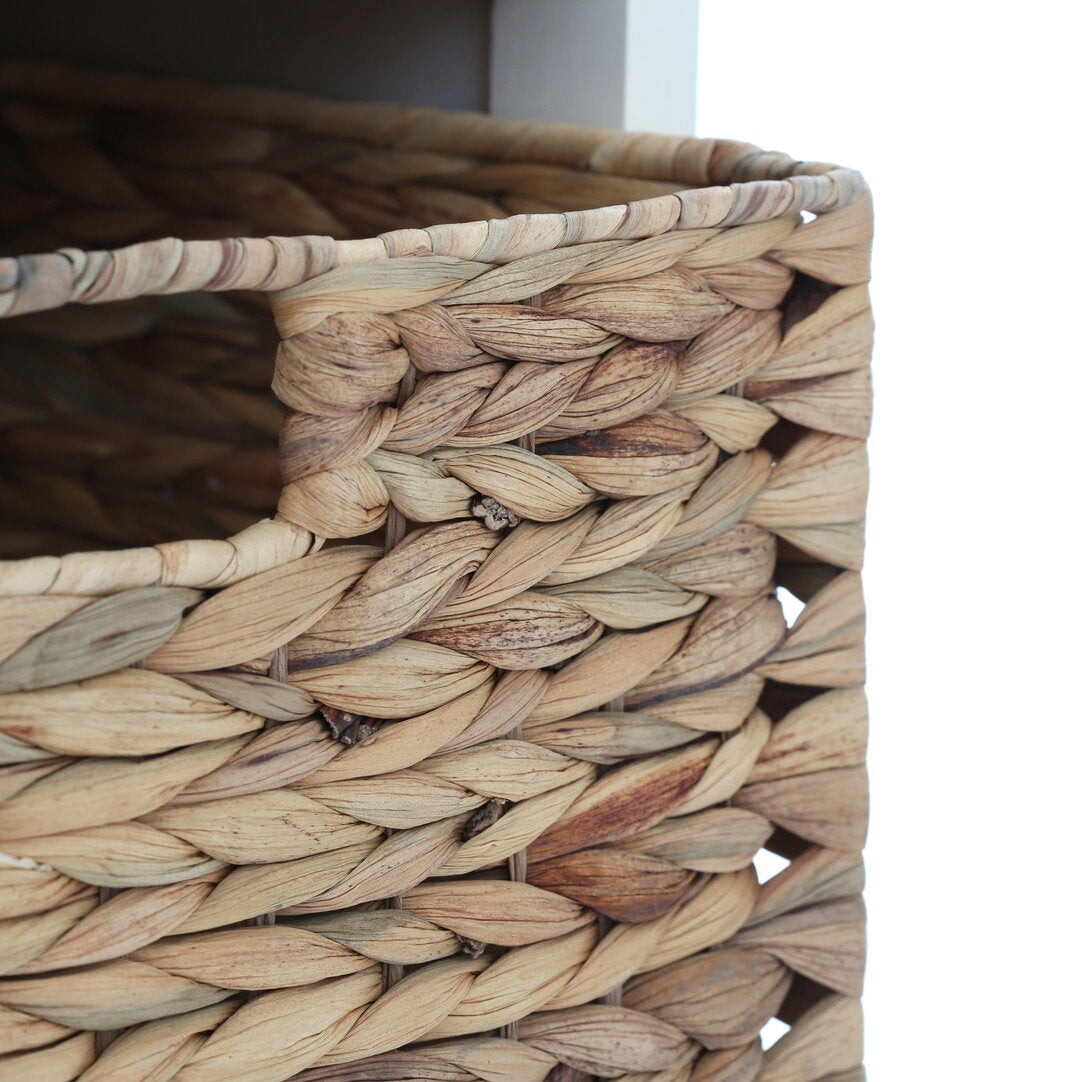 Chelsea Ivory 2 Drawer 4 Baskets Cabinet