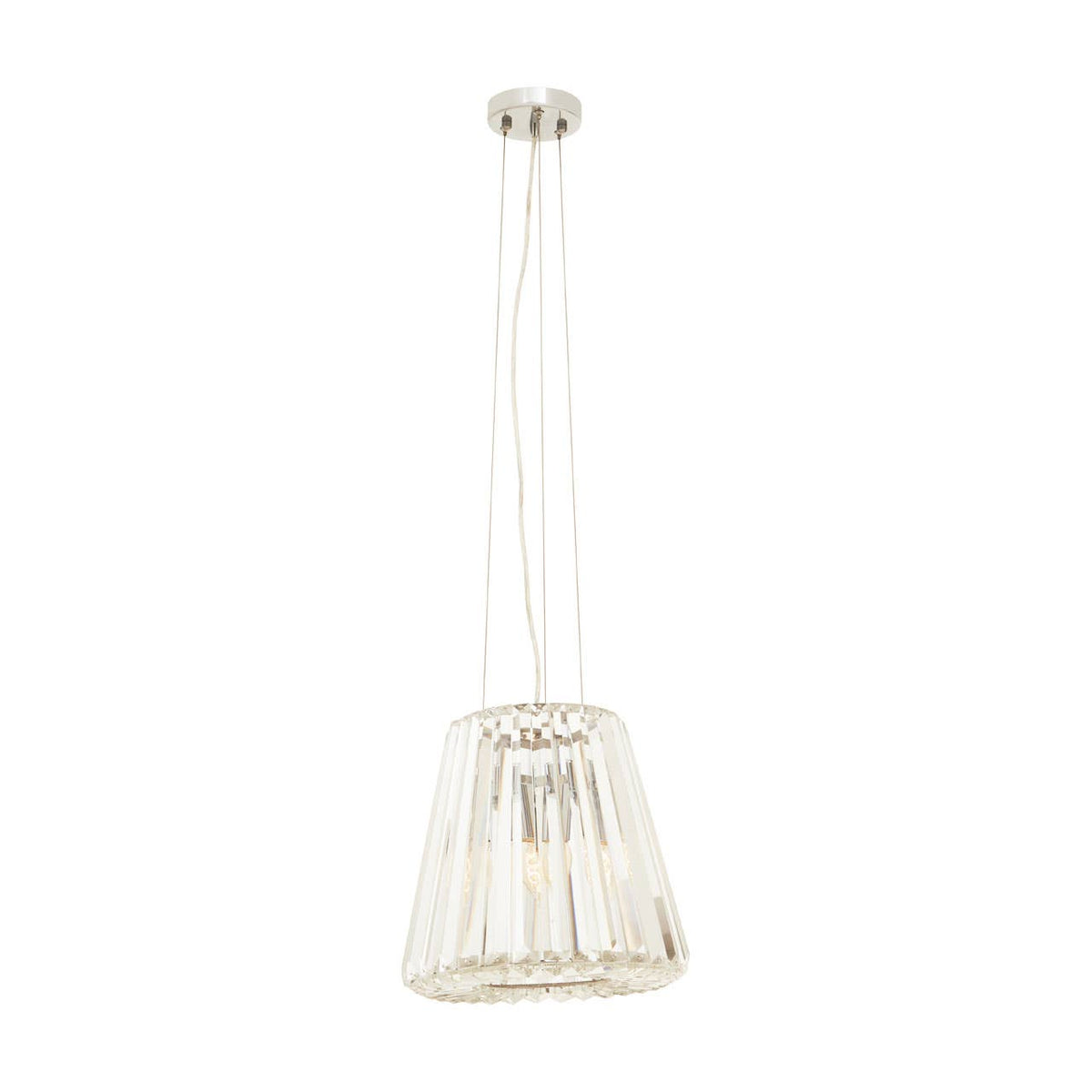 Vienna 3 Bulb Crystal Pendant Light