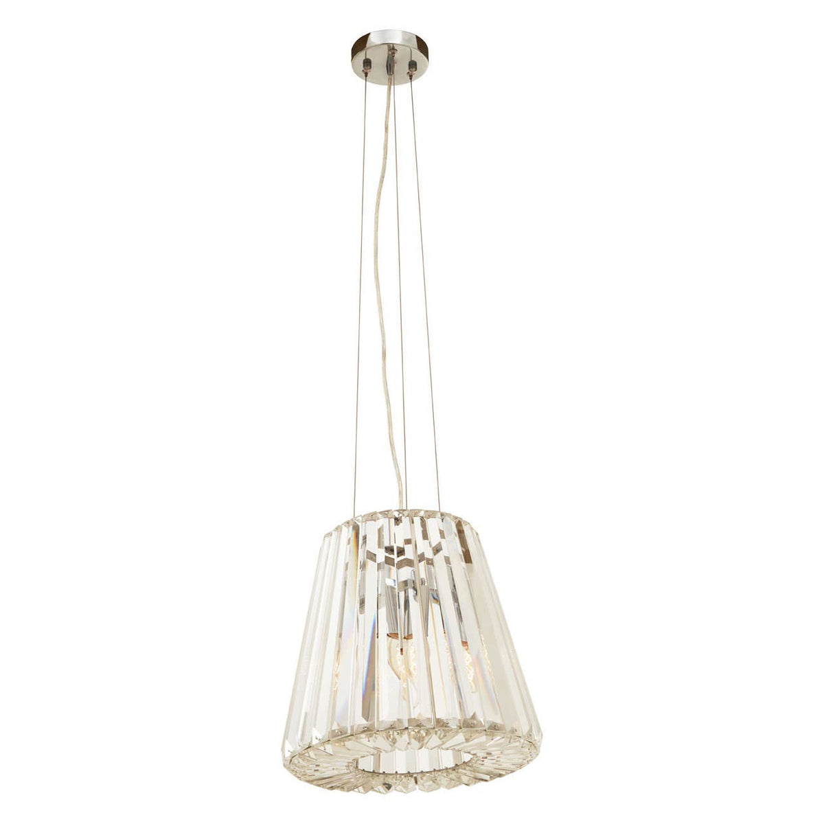 Vienna 3 Bulb Crystal Pendant Light
