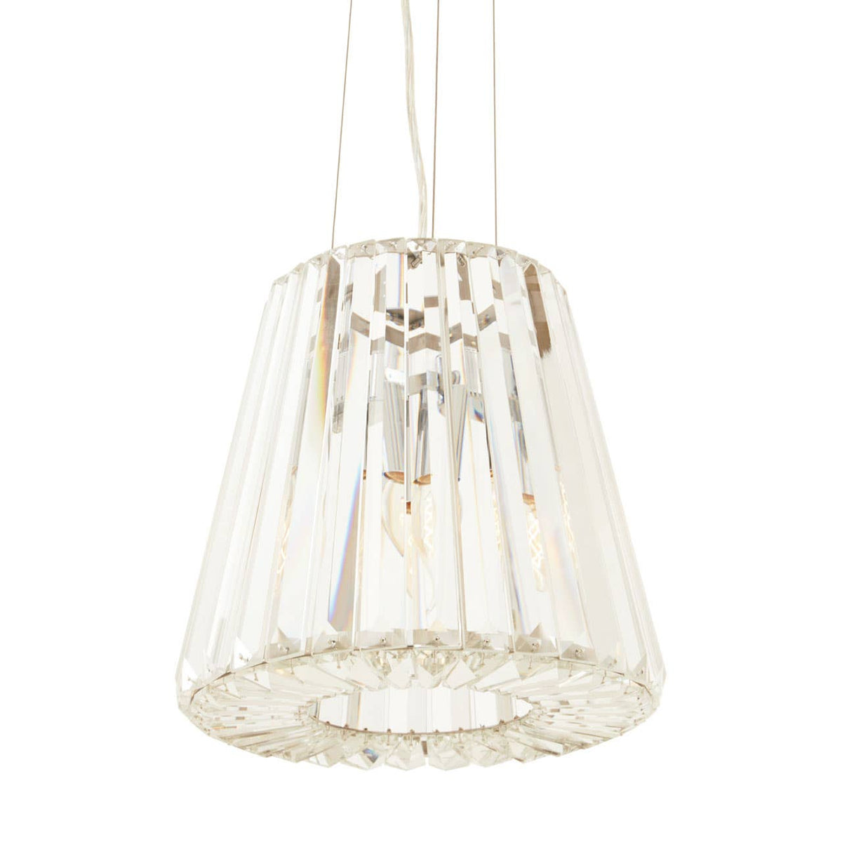Vienna 3 Bulb Crystal Pendant Light