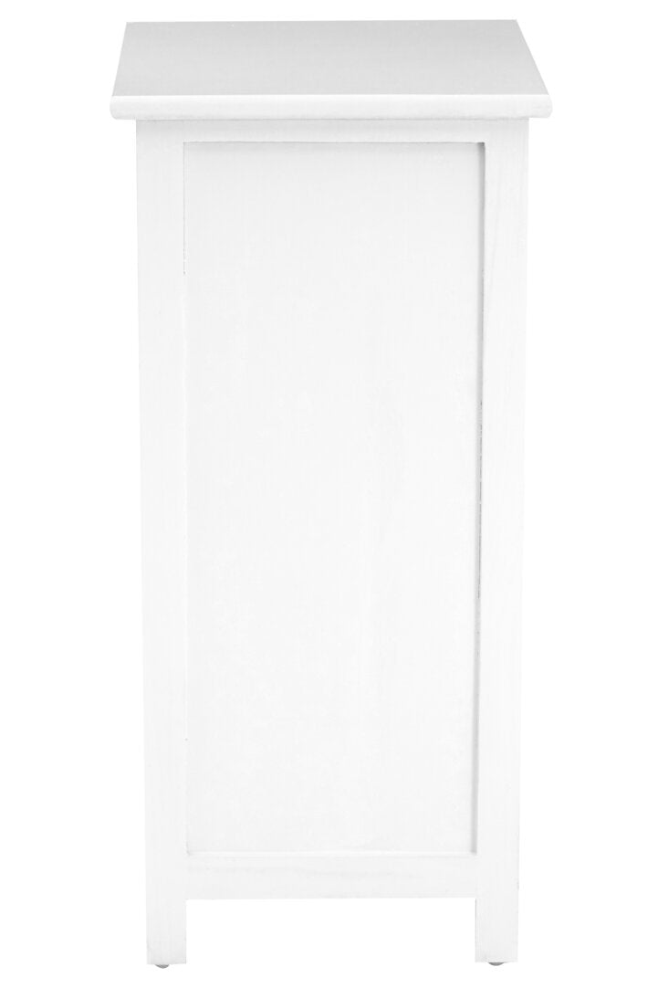 Belgravia England White 3 Drawers Chest