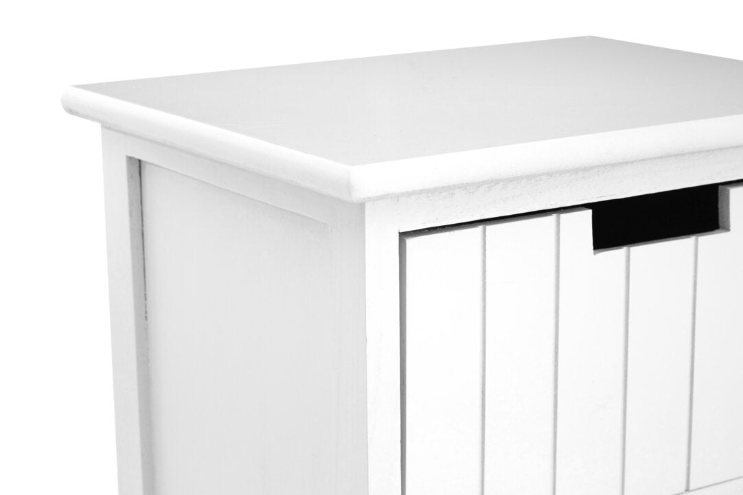 Belgravia England White 3 Drawers Chest