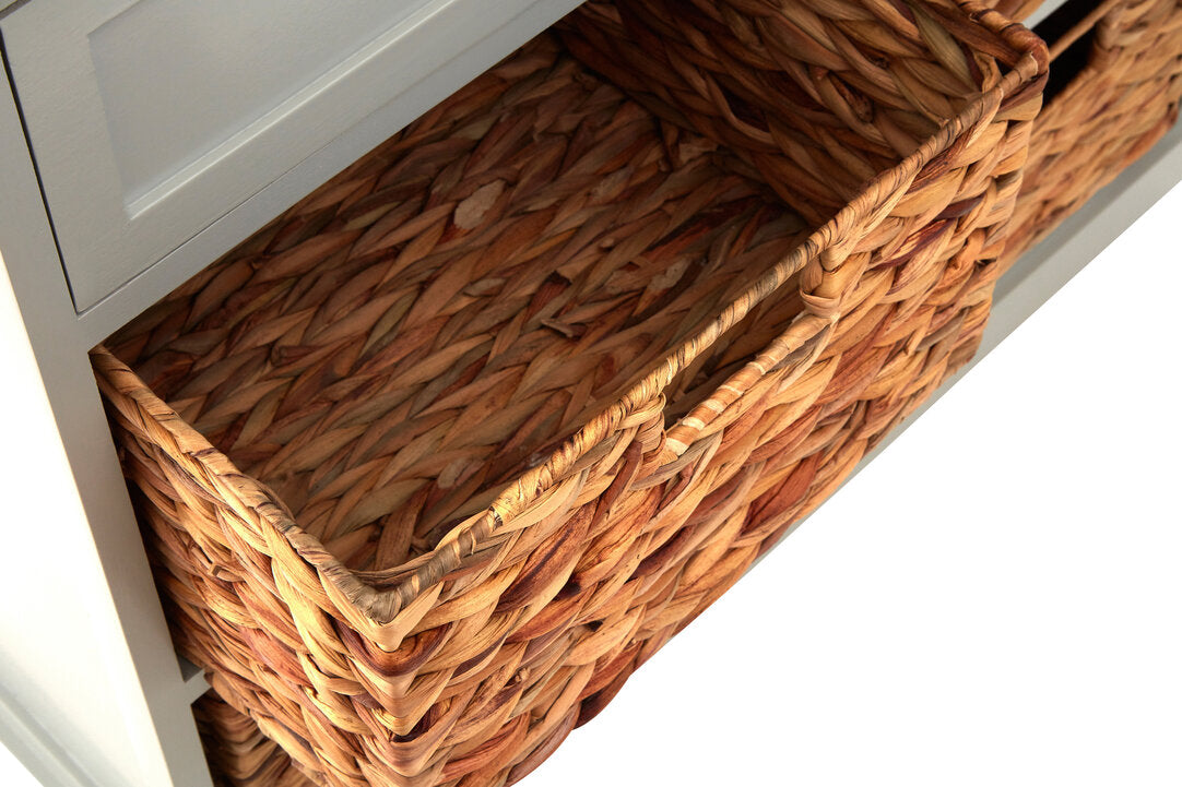 Chelsea Two Drawers Four Baskets Cabinet