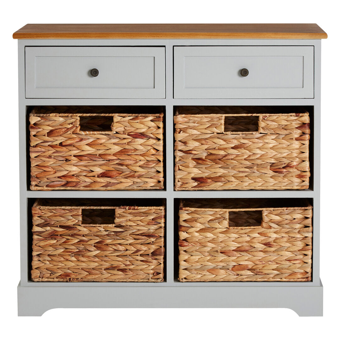 Chelsea Two Drawers Four Baskets Cabinet
