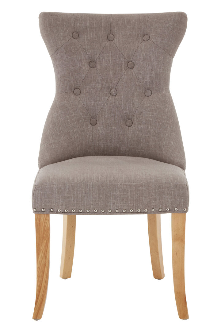 Sorrento Park Mink Linen Dining Chair