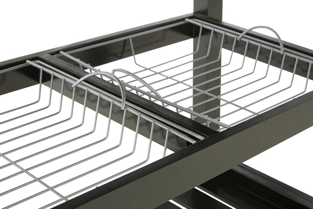 Vienna Glenn Wide Kitchen Trolley with Granite Top