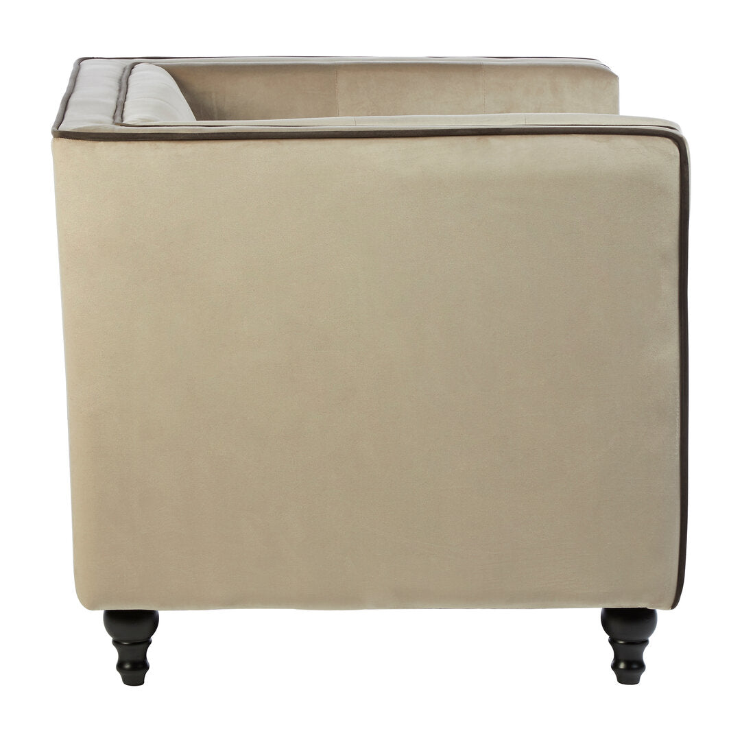 Notting Mink Velvet Chair