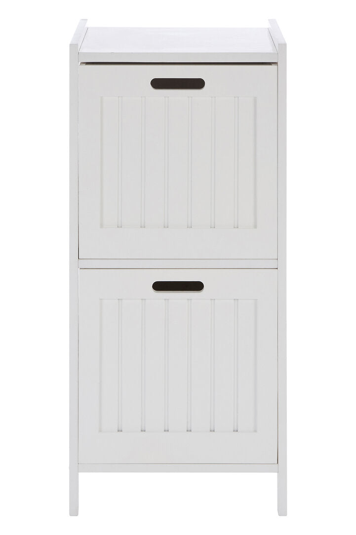 Richmond white wood 2 Drawer cabinet
