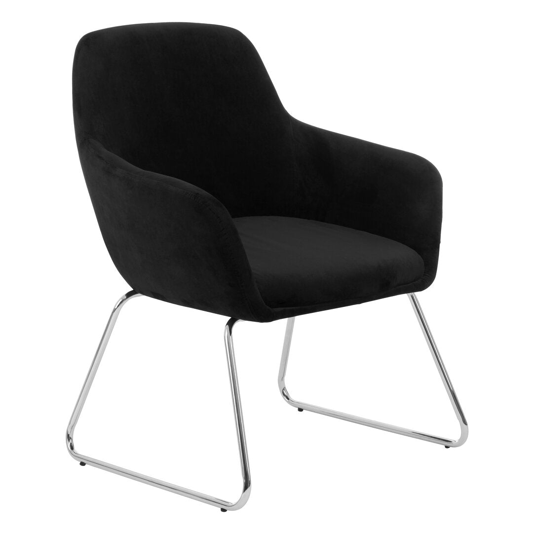 Richmond Black Fabric Chair