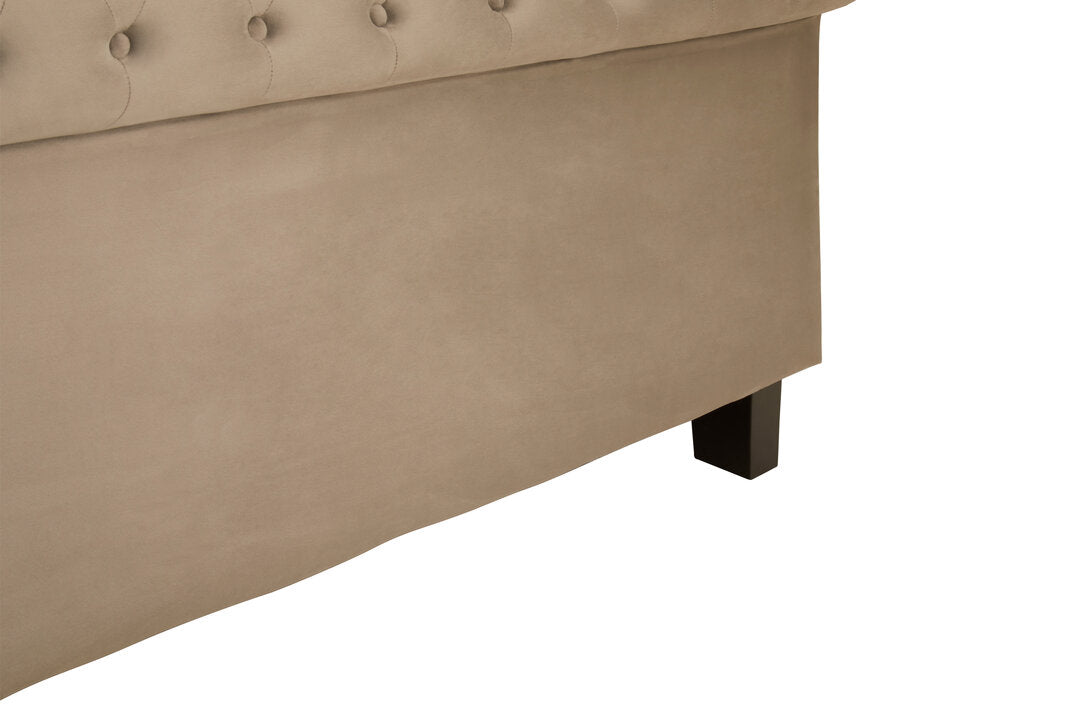 Norwich Grey Ottoman Double Bed