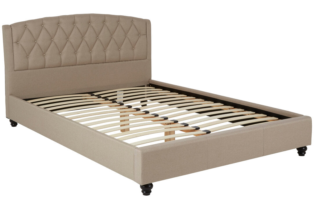 Lincoln Beige King Bed