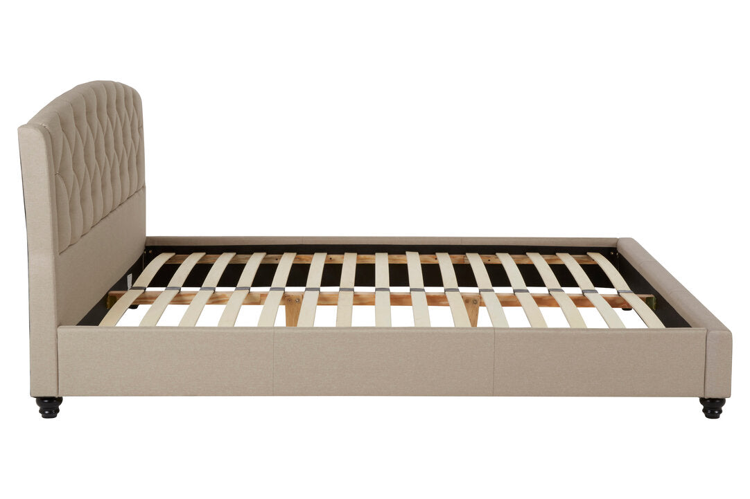 Lincoln Beige King Bed