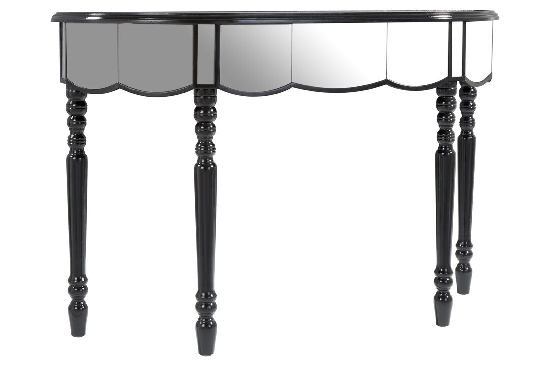 Milan Mirrored Console Table