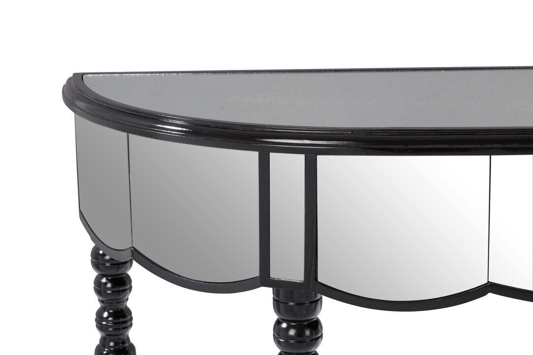 Milan Mirrored Console Table