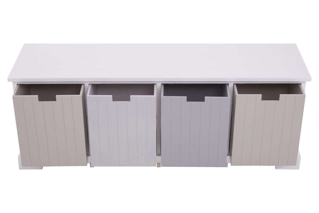 Belgravia England 4 Drawer Bench